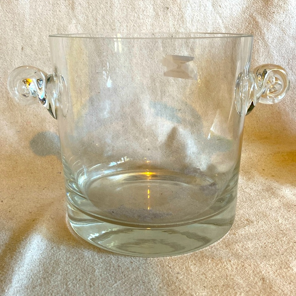DISCONTINUED ITEM Tiffany & Co. lead crystal Dom Perignon ICE BUCKET
